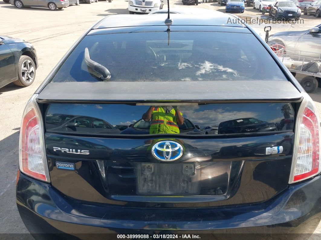 2013 Toyota Prius Three Se Черный vin: JTDKN3DU0D1639889