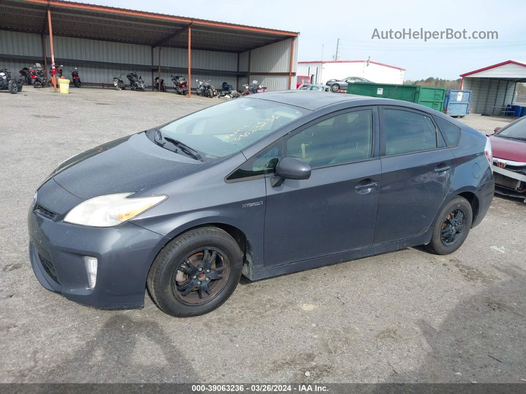 2013 Toyota Prius Three Серый vin: JTDKN3DU0D1666607