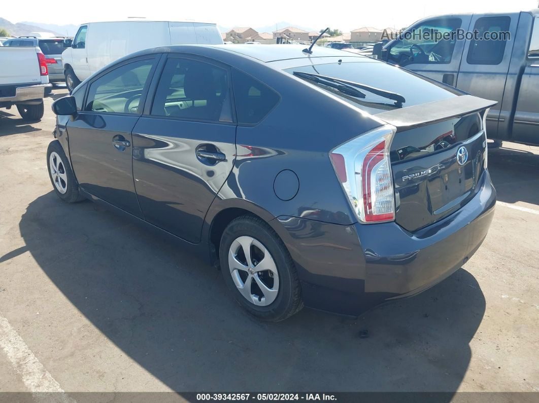 2013 Toyota Prius Two Gray vin: JTDKN3DU0D1674545