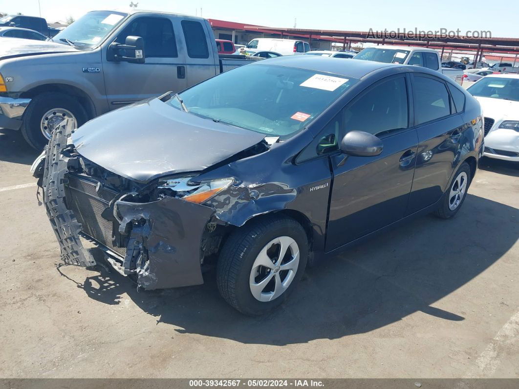 2013 Toyota Prius Two Gray vin: JTDKN3DU0D1674545