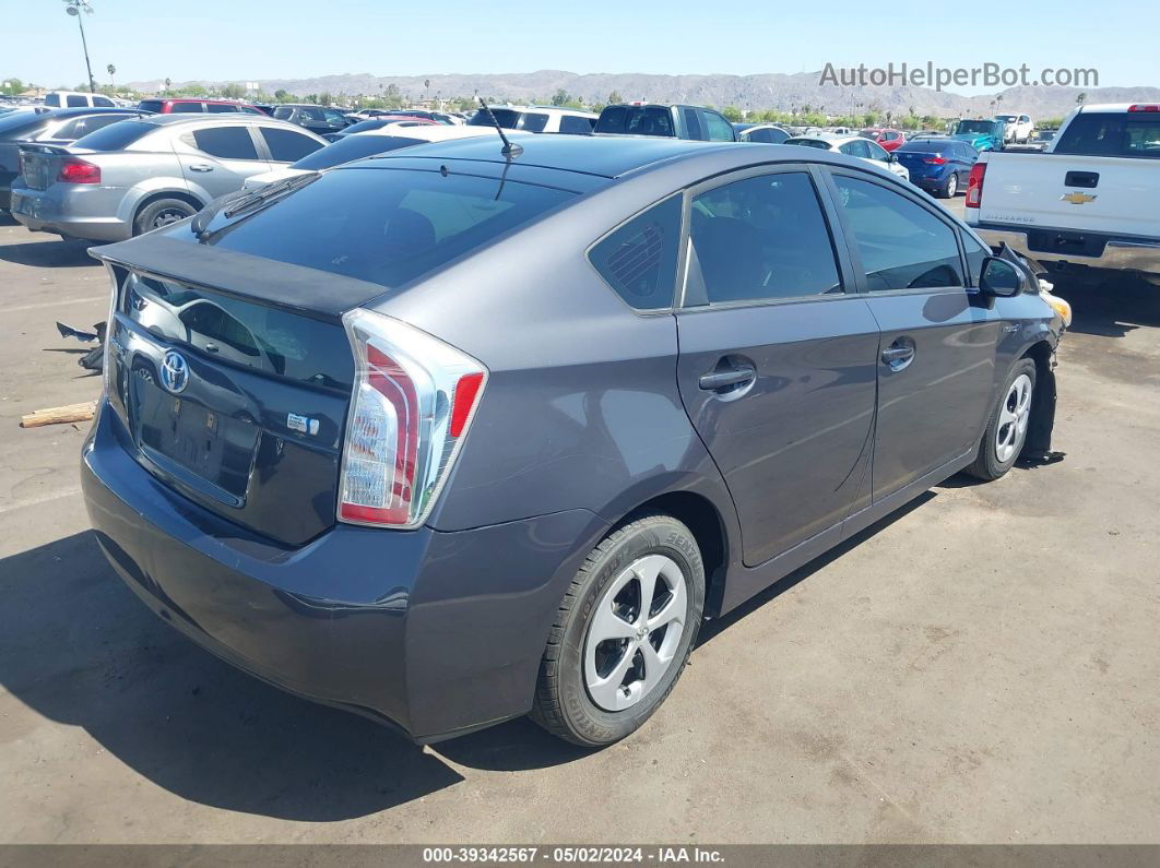 2013 Toyota Prius Two Gray vin: JTDKN3DU0D1674545