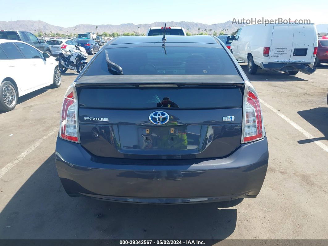 2013 Toyota Prius Two Gray vin: JTDKN3DU0D1674545