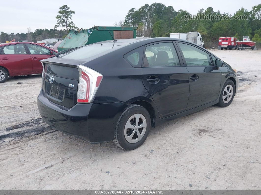 2013 Toyota Prius Two Black vin: JTDKN3DU0D5551465