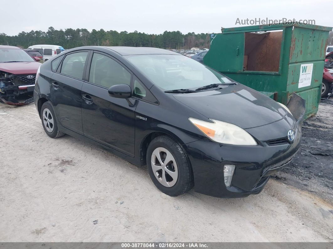 2013 Toyota Prius Two Black vin: JTDKN3DU0D5551465