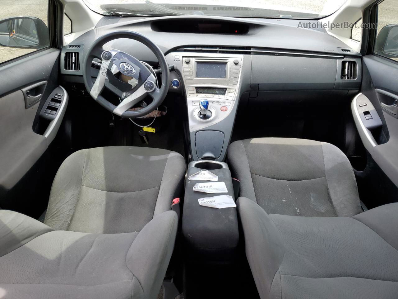 2013 Toyota Prius  Черный vin: JTDKN3DU0D5607257