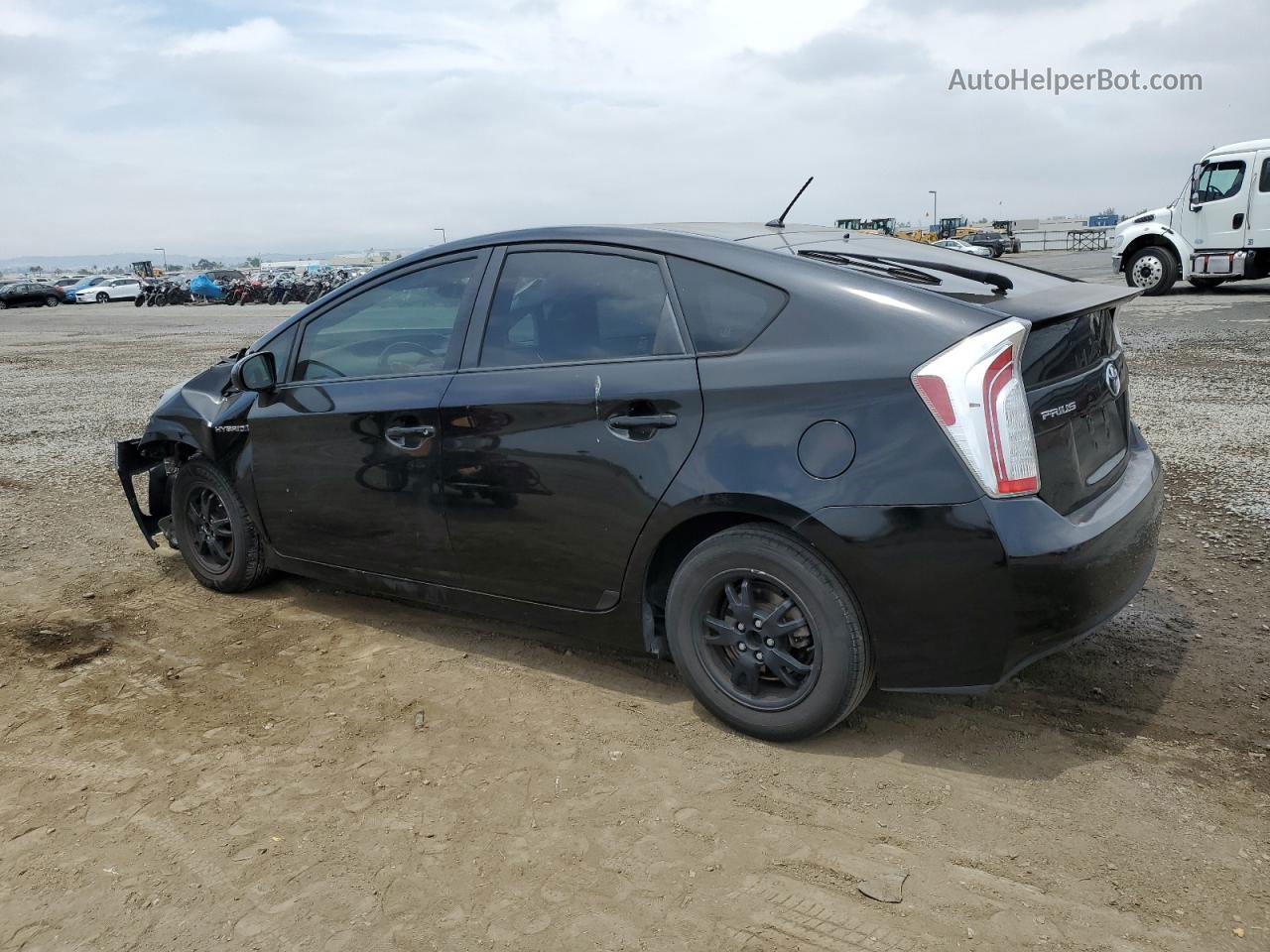 2013 Toyota Prius  Black vin: JTDKN3DU0D5607257