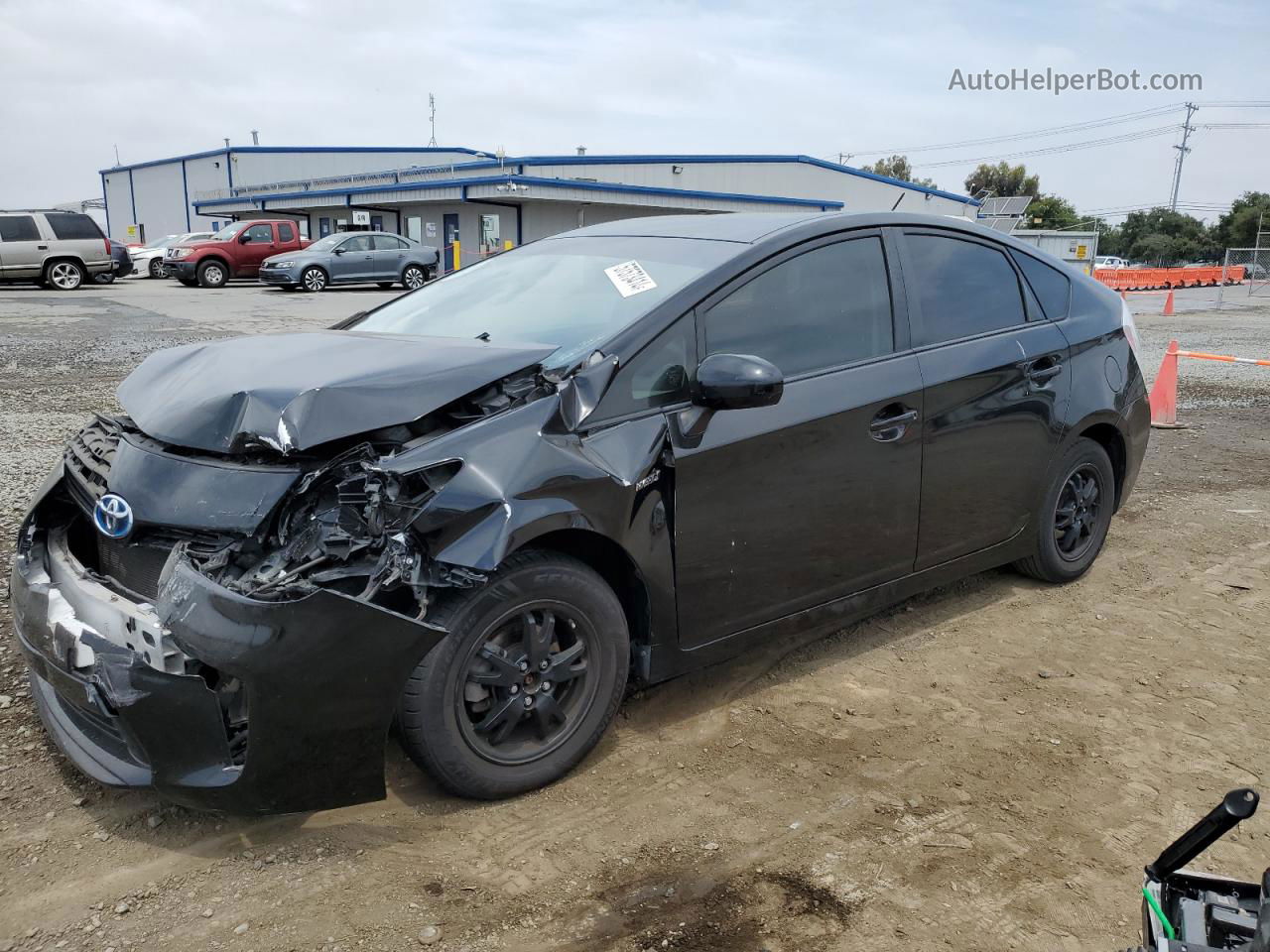 2013 Toyota Prius  Black vin: JTDKN3DU0D5607257