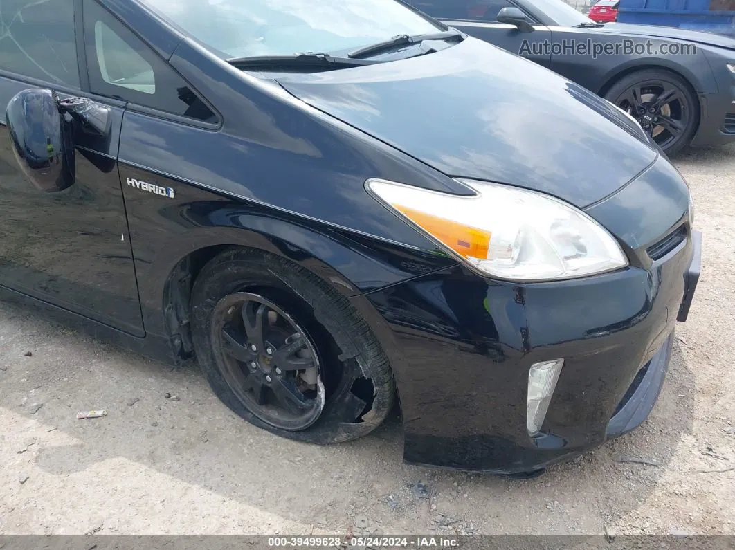 2013 Toyota Prius Two Black vin: JTDKN3DU0D5630005