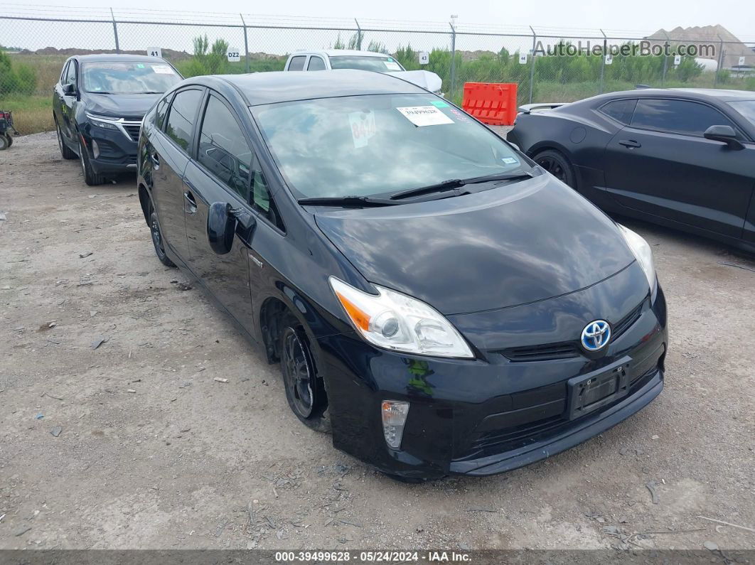 2013 Toyota Prius Two Black vin: JTDKN3DU0D5630005