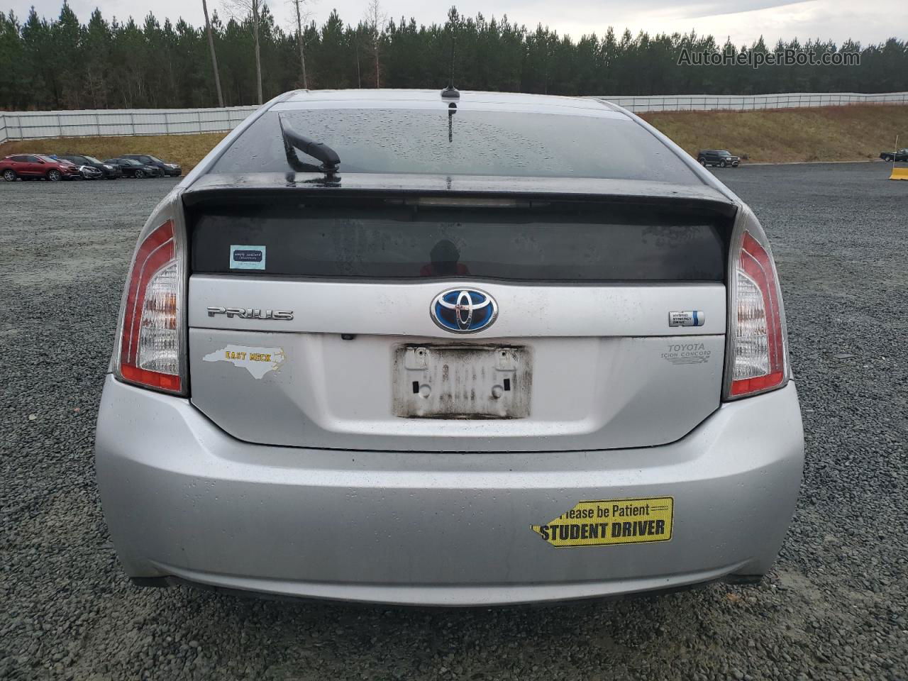 2013 Toyota Prius  Silver vin: JTDKN3DU0D5638797