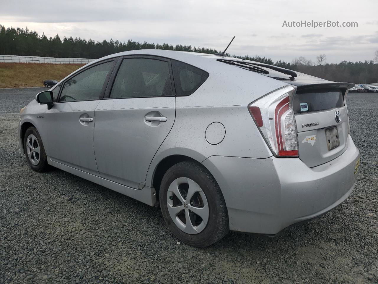 2013 Toyota Prius  Silver vin: JTDKN3DU0D5638797