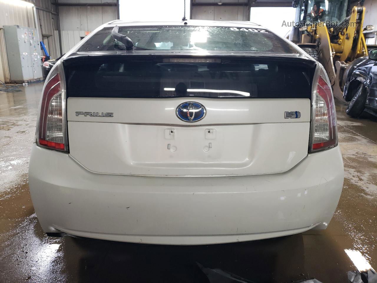 2013 Toyota Prius  Белый vin: JTDKN3DU0D5639206