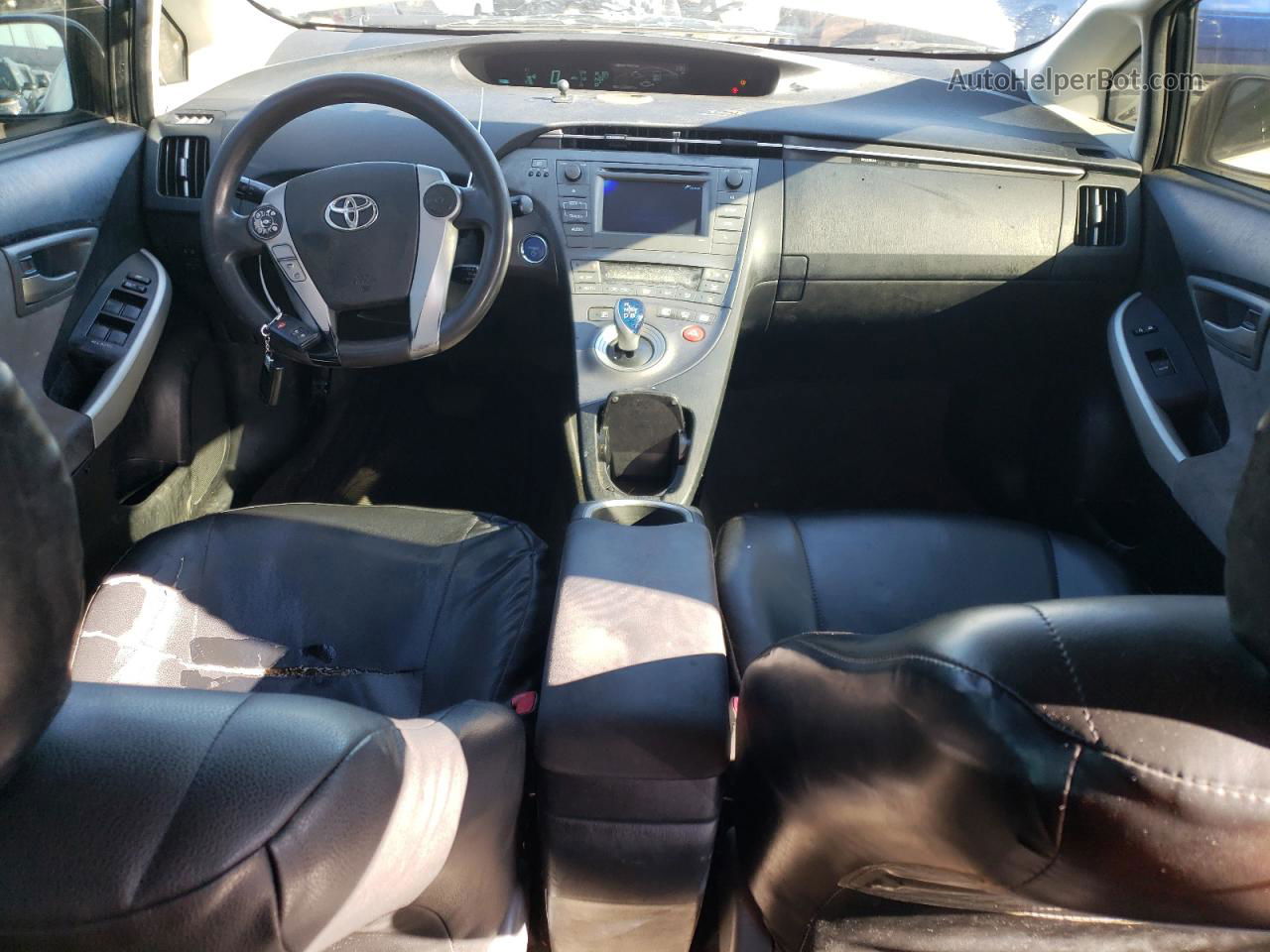 2013 Toyota Prius  Белый vin: JTDKN3DU0D5644339