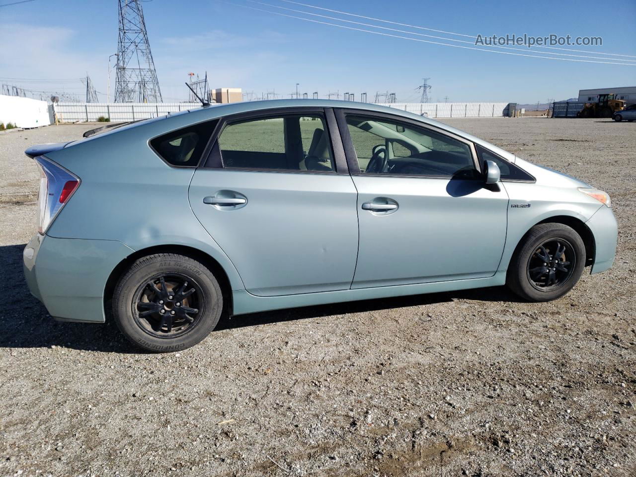 2013 Toyota Prius  Blue vin: JTDKN3DU0D5695582