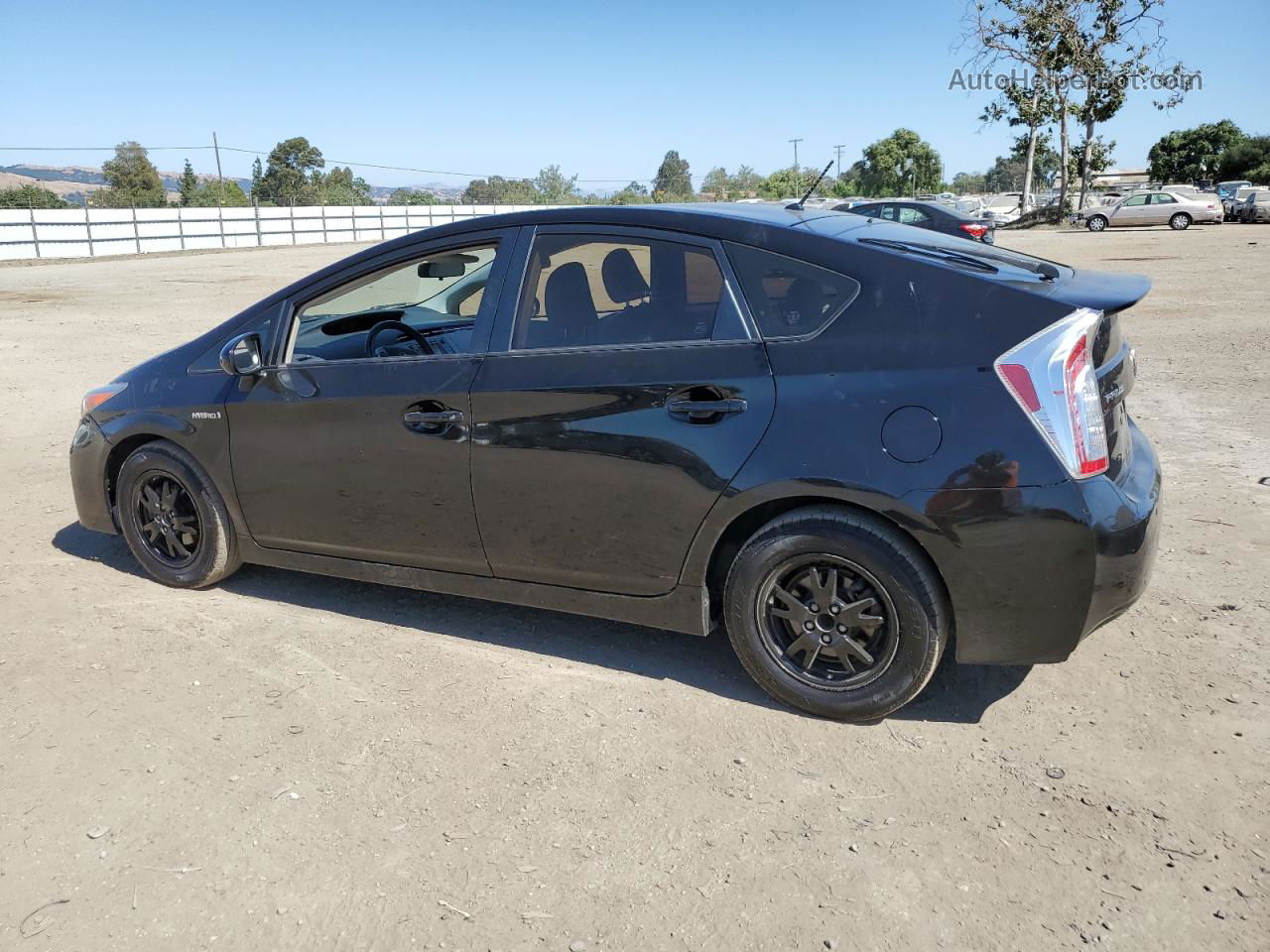 2014 Toyota Prius  Черный vin: JTDKN3DU0E0381798