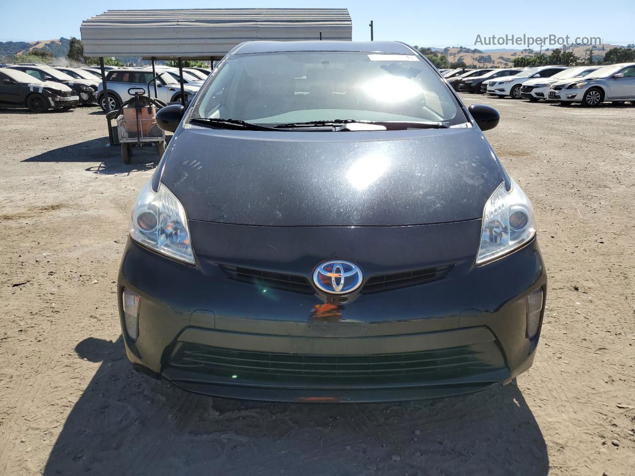 2014 Toyota Prius  Black vin: JTDKN3DU0E0381798