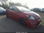 2014 Toyota Prius Three Красный vin: JTDKN3DU0E1776297