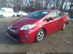 2014 Toyota Prius Three Red vin: JTDKN3DU0E1776297