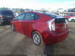 2014 Toyota Prius Three Красный vin: JTDKN3DU0E1776297