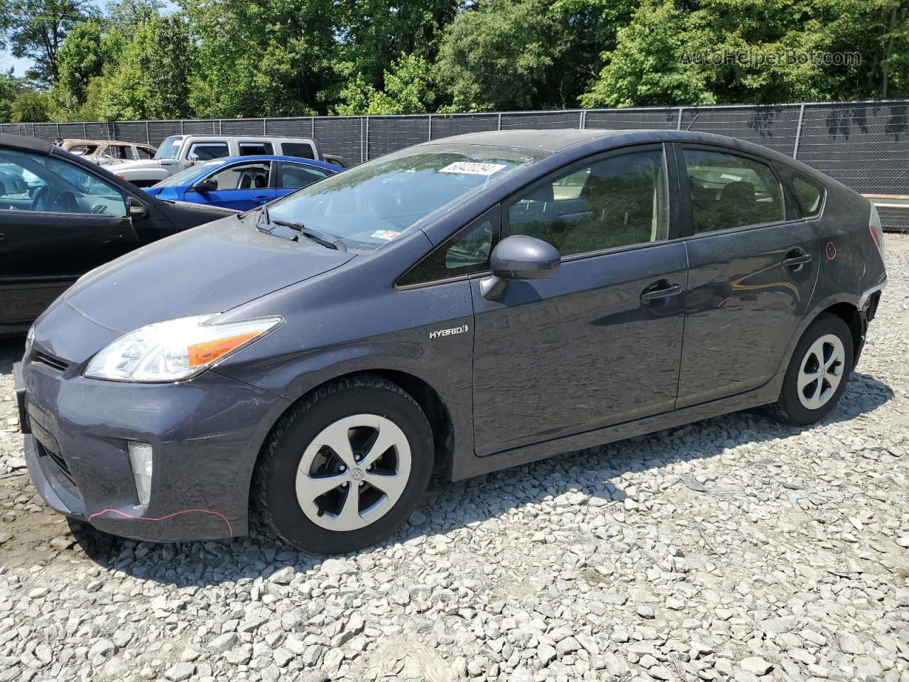 2014 Toyota Prius  Gray vin: JTDKN3DU0E1778731