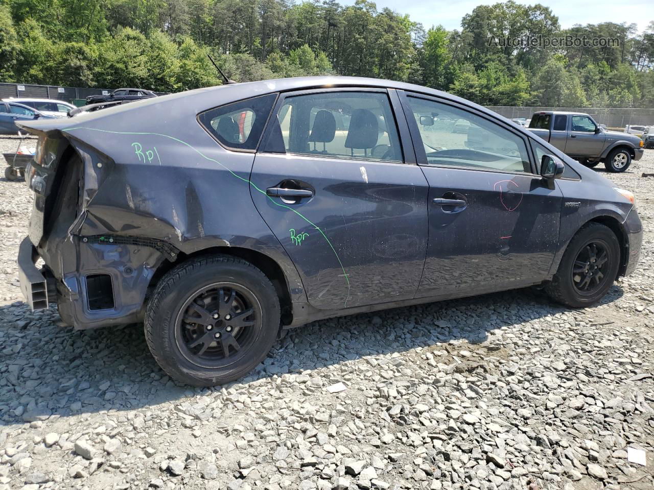 2014 Toyota Prius  Gray vin: JTDKN3DU0E1778731