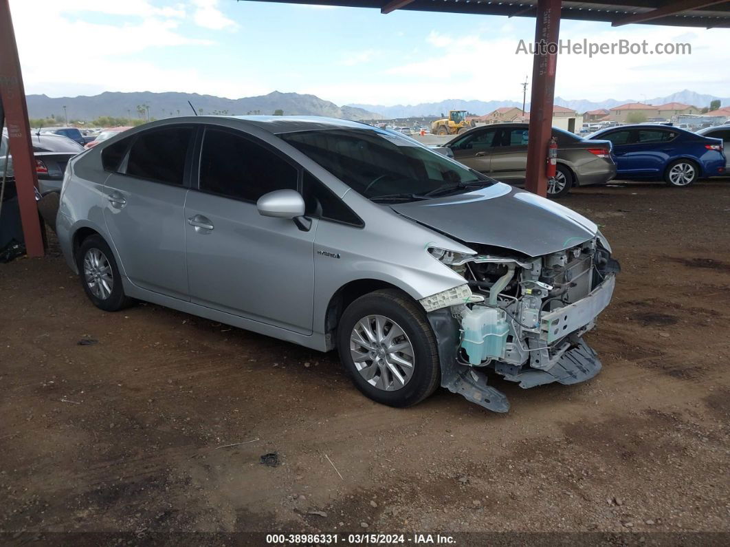 2011 Toyota Prius Five/four/one/three/two Silver vin: JTDKN3DU1B0271399