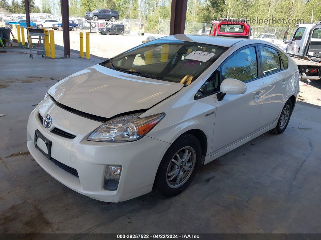 2011 Toyota Prius Two White vin: JTDKN3DU1B0280183