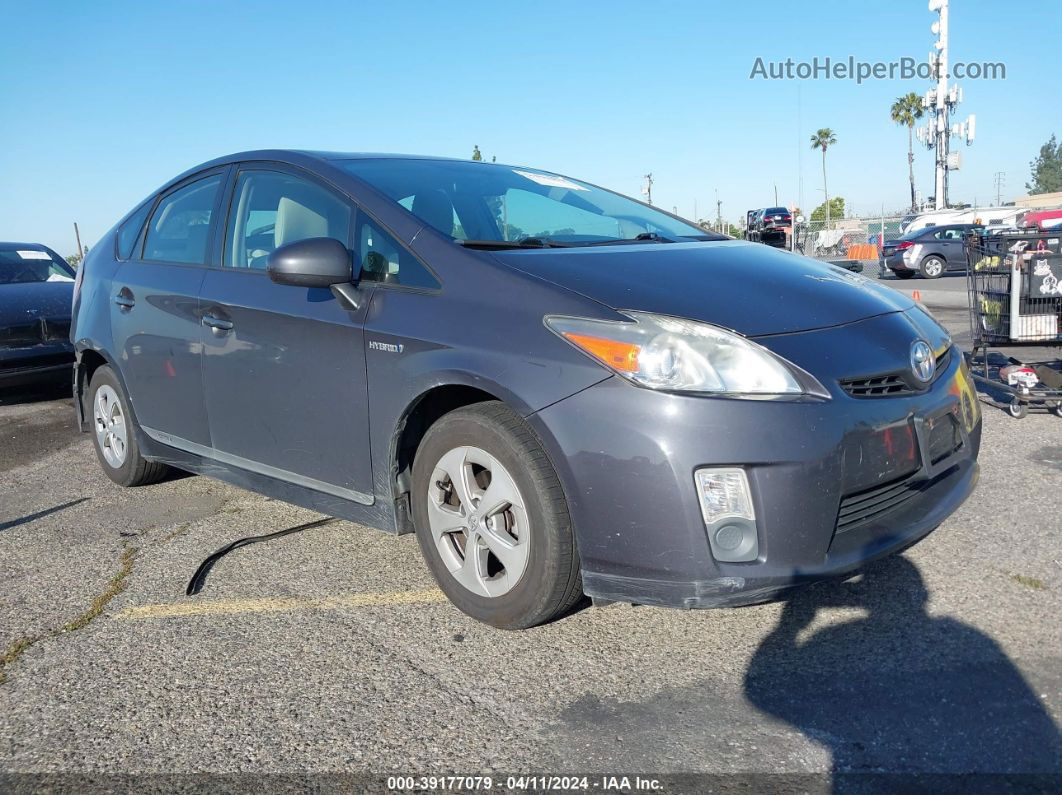 2011 Toyota Prius Three Gray vin: JTDKN3DU1B0301906