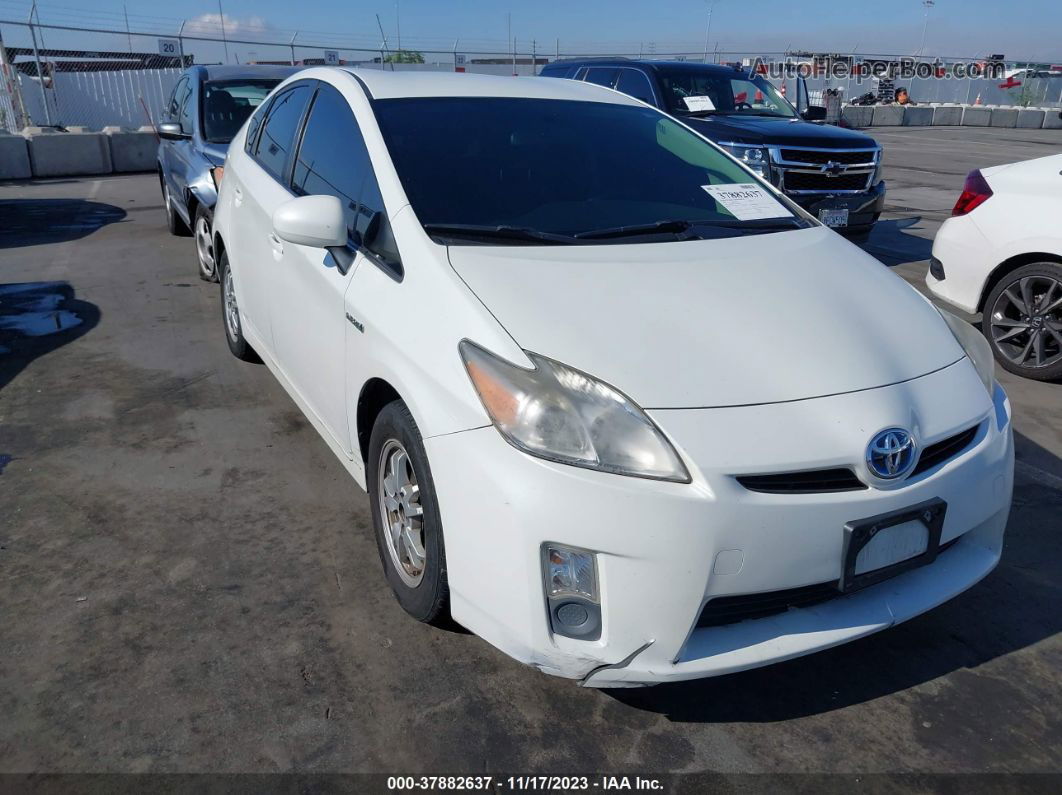 2011 Toyota Prius Two White vin: JTDKN3DU1B1394596