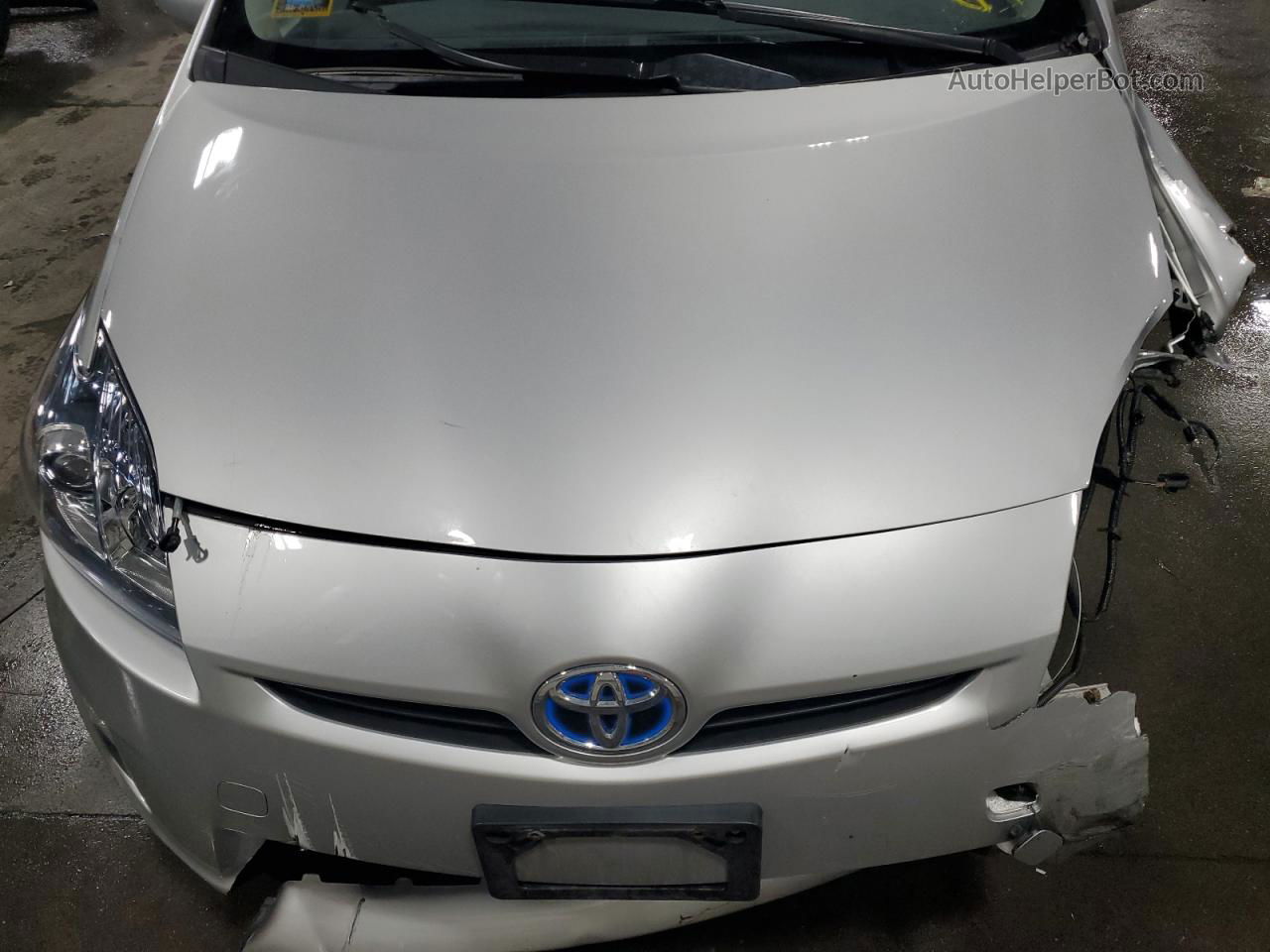 2011 Toyota Prius  Silver vin: JTDKN3DU1B1474089