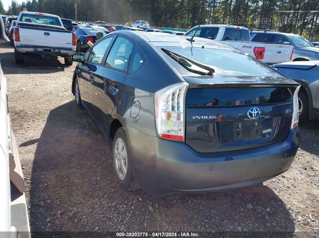 2011 Toyota Prius Three Серый vin: JTDKN3DU1B5359114