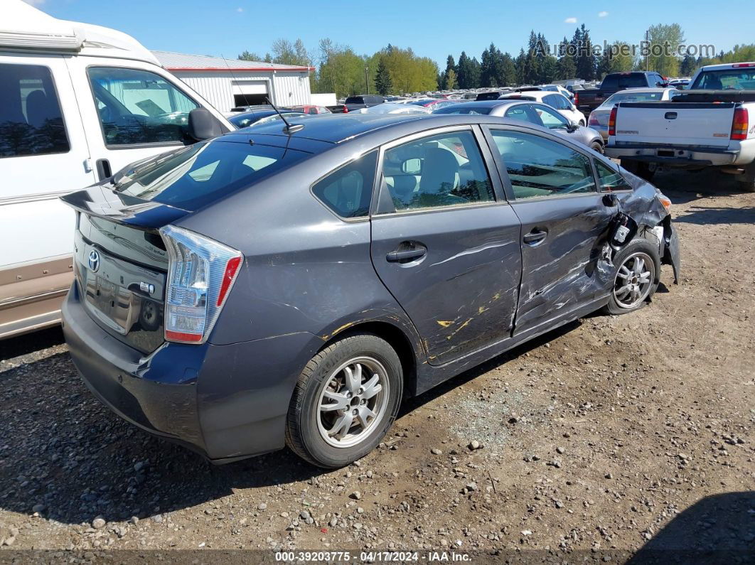 2011 Toyota Prius Three Gray vin: JTDKN3DU1B5359114