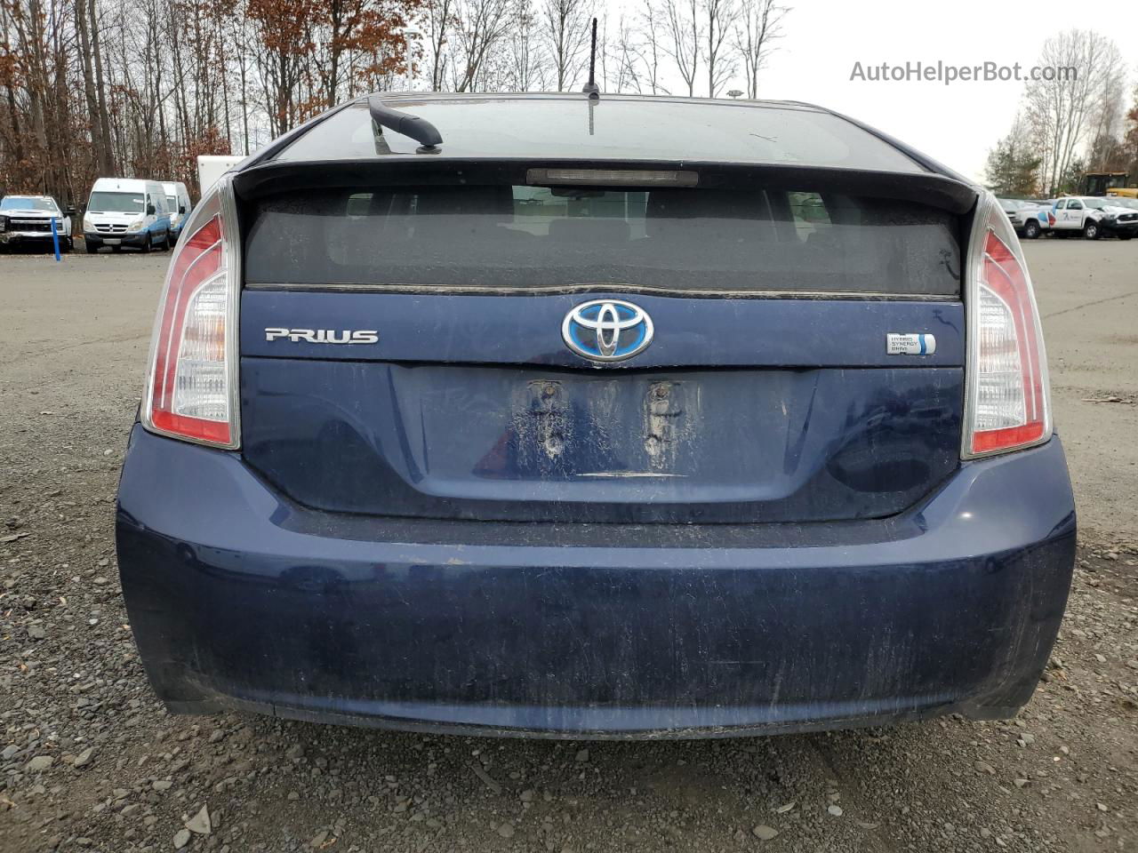 2012 Toyota Prius  Blue vin: JTDKN3DU1C1488981