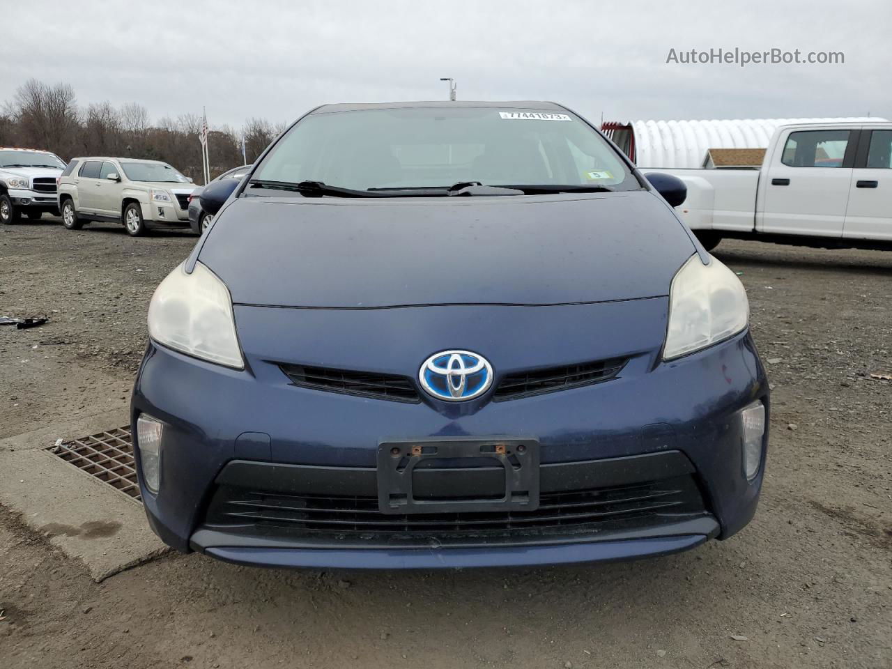 2012 Toyota Prius  Blue vin: JTDKN3DU1C1488981