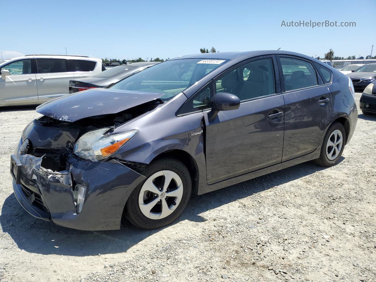 2012 Toyota Prius  Gray vin: JTDKN3DU1C1541288