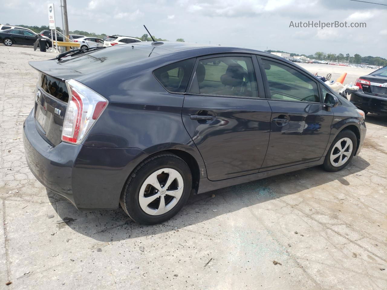 2012 Toyota Prius  Серый vin: JTDKN3DU1C1576221