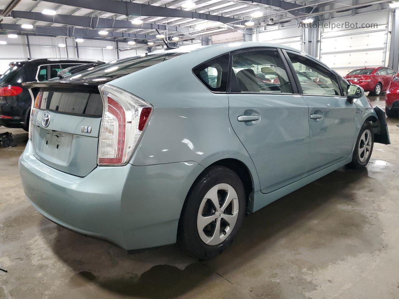 2012 Toyota Prius  Blue vin: JTDKN3DU1C5470490