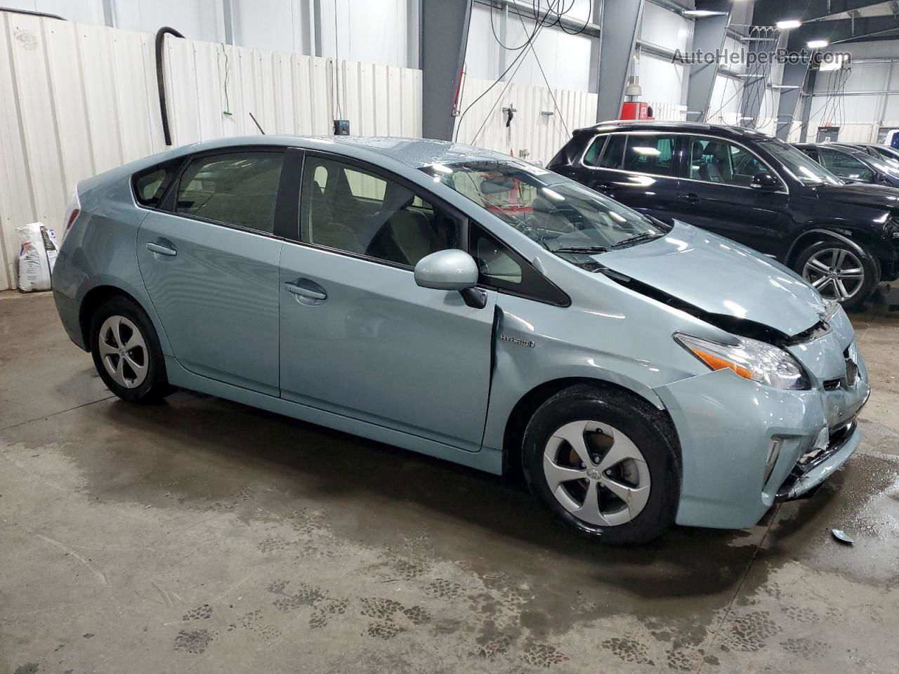 2012 Toyota Prius  Blue vin: JTDKN3DU1C5470490