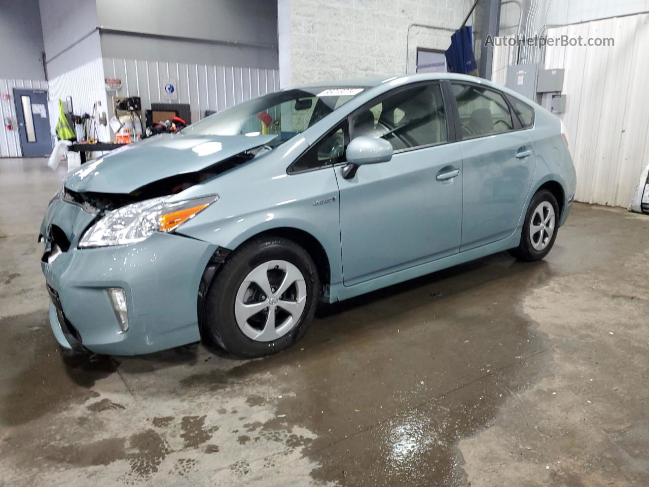 2012 Toyota Prius  Blue vin: JTDKN3DU1C5470490