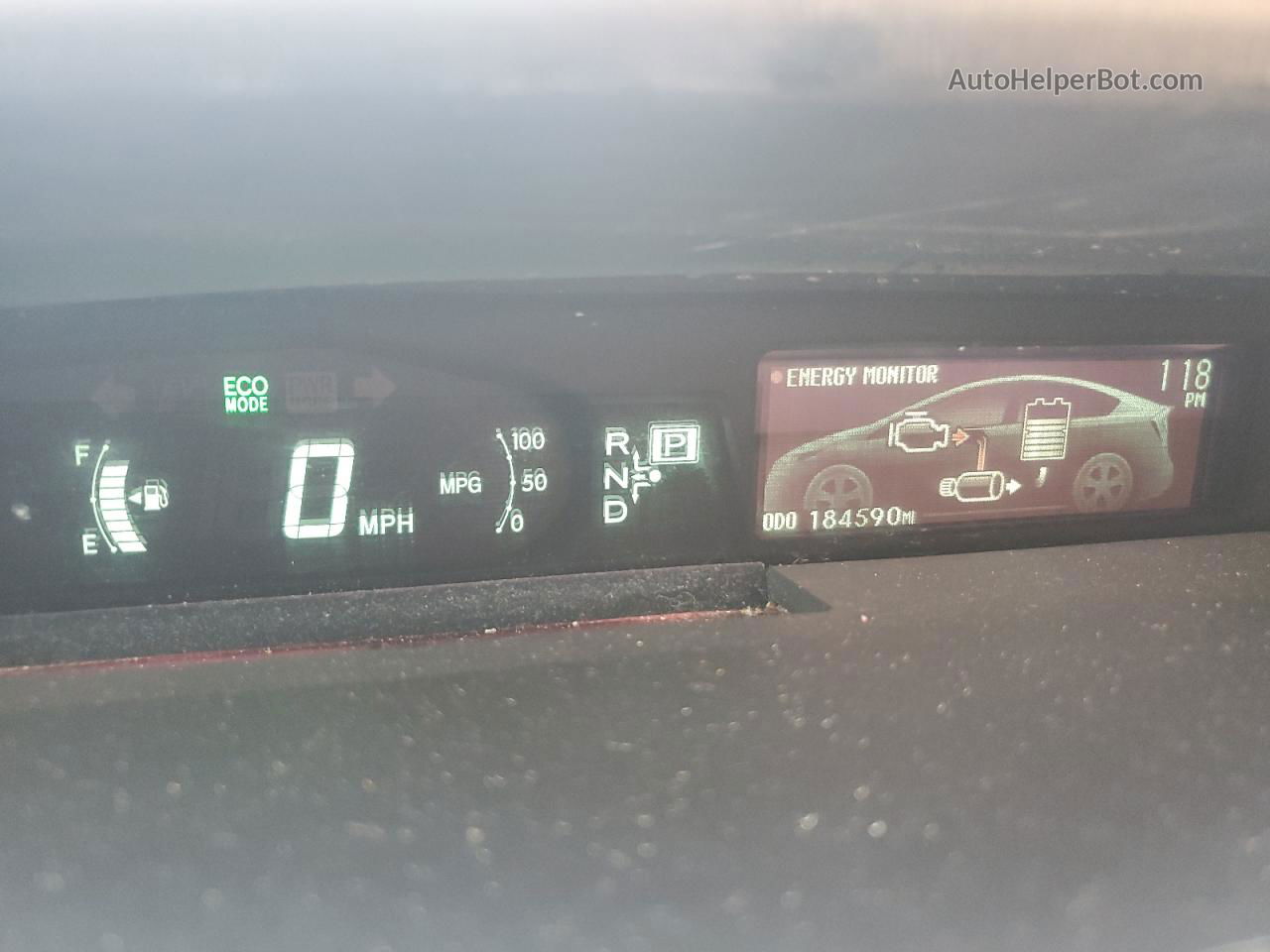 2012 Toyota Prius  Серебряный vin: JTDKN3DU1C5494174