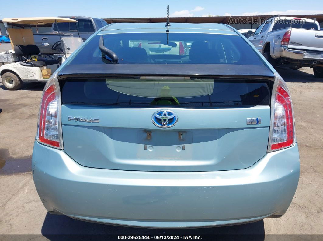 2012 Toyota Prius Two Teal vin: JTDKN3DU1C5512916