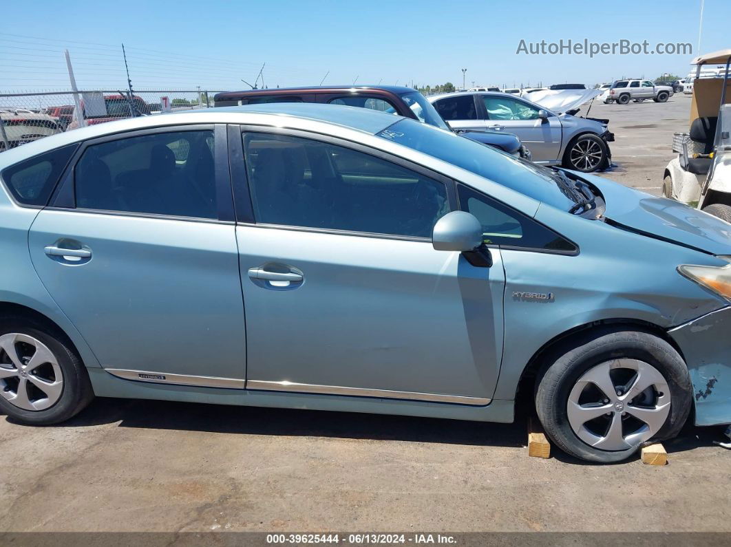 2012 Toyota Prius Two Teal vin: JTDKN3DU1C5512916