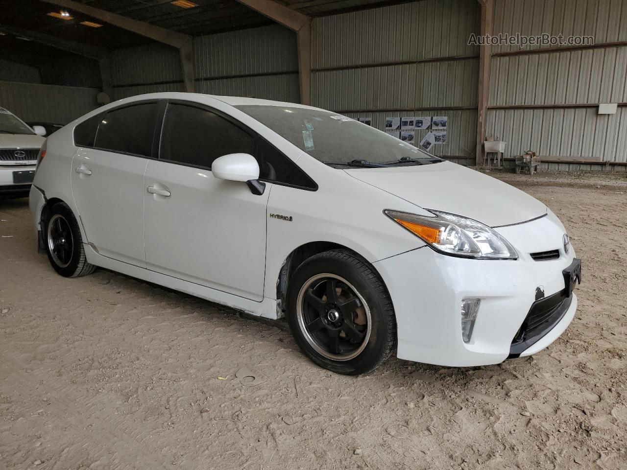 2012 Toyota Prius  White vin: JTDKN3DU1C5517906