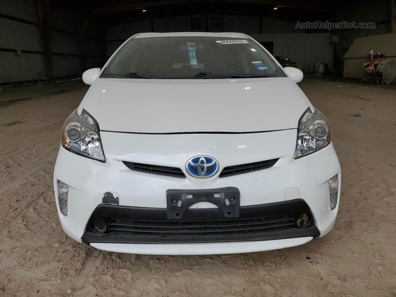 2012 Toyota Prius  Белый vin: JTDKN3DU1C5517906