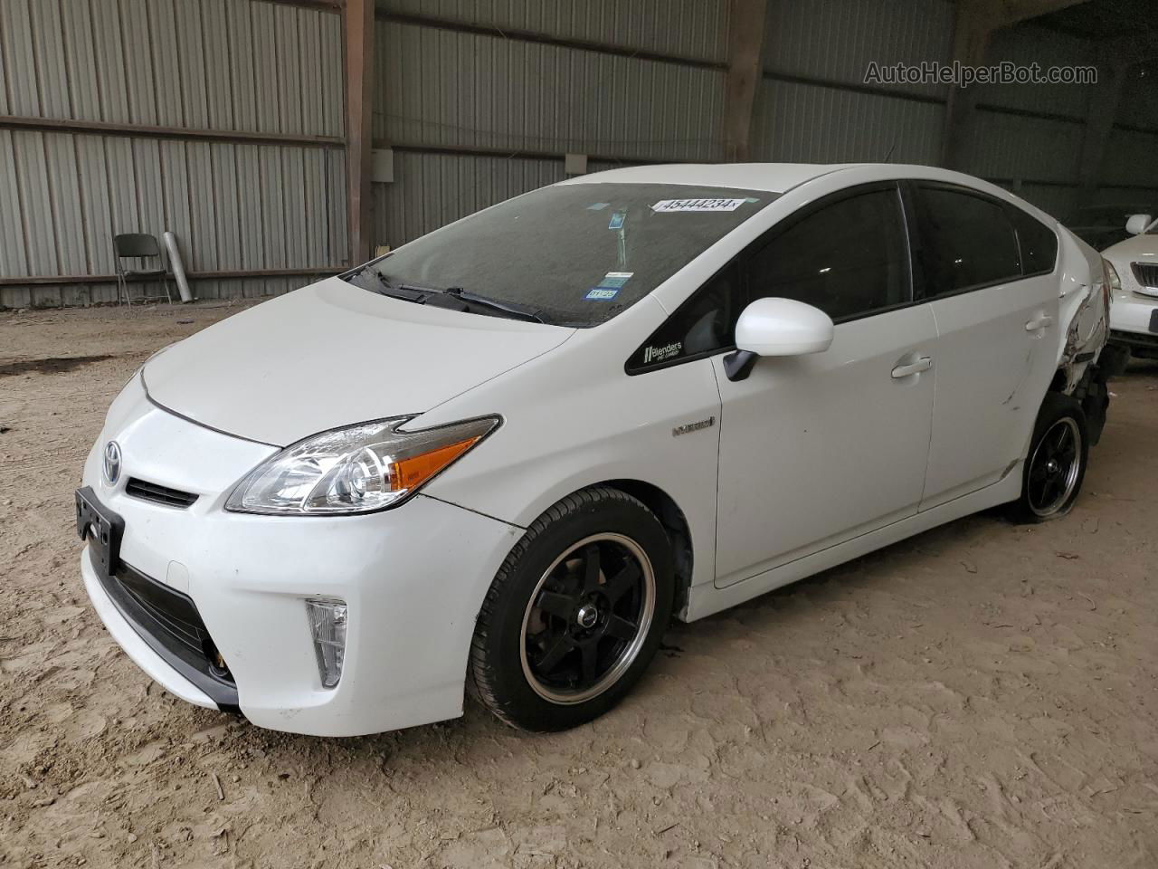 2012 Toyota Prius  White vin: JTDKN3DU1C5517906