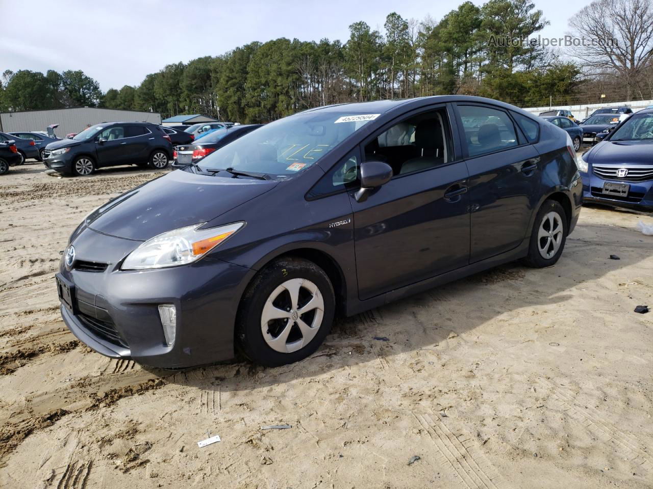 2013 Toyota Prius  Gray vin: JTDKN3DU1D1617318