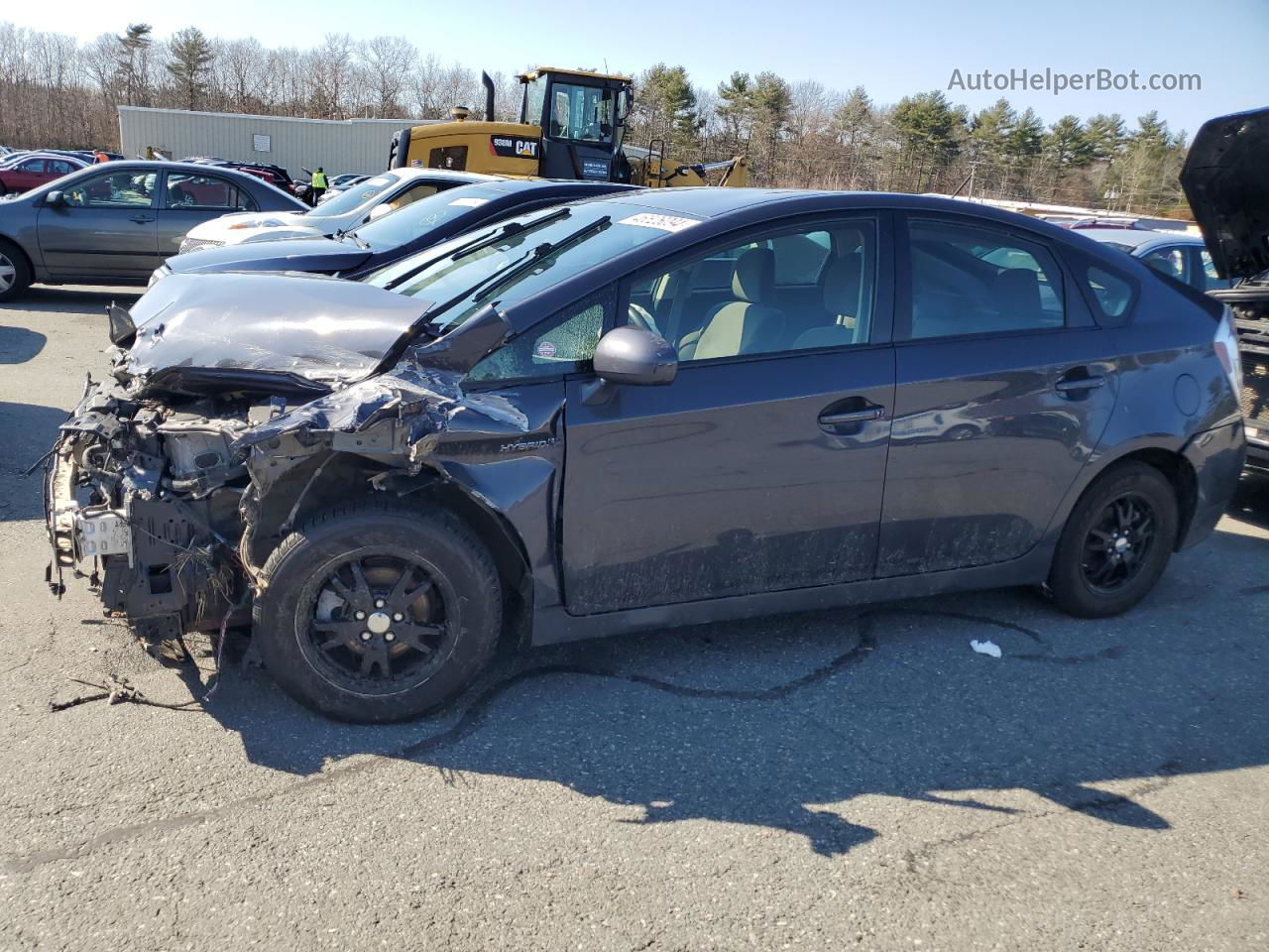 2013 Toyota Prius  Gray vin: JTDKN3DU1D1632207