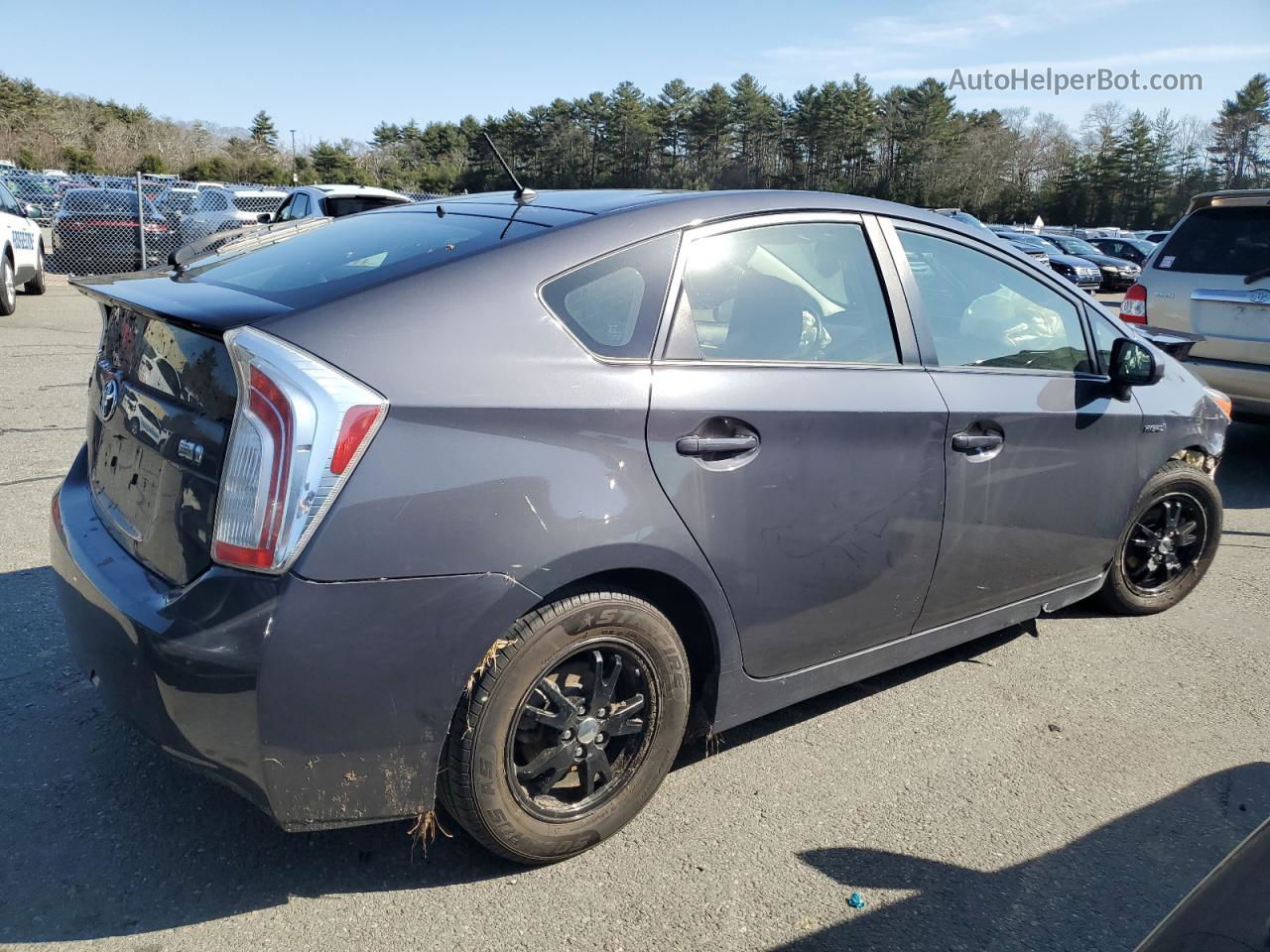 2013 Toyota Prius  Серый vin: JTDKN3DU1D1632207