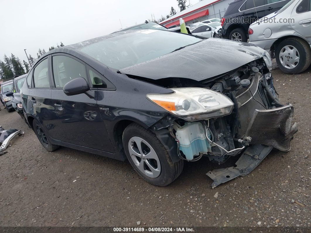 2013 Toyota Prius Two Gray vin: JTDKN3DU1D1646835