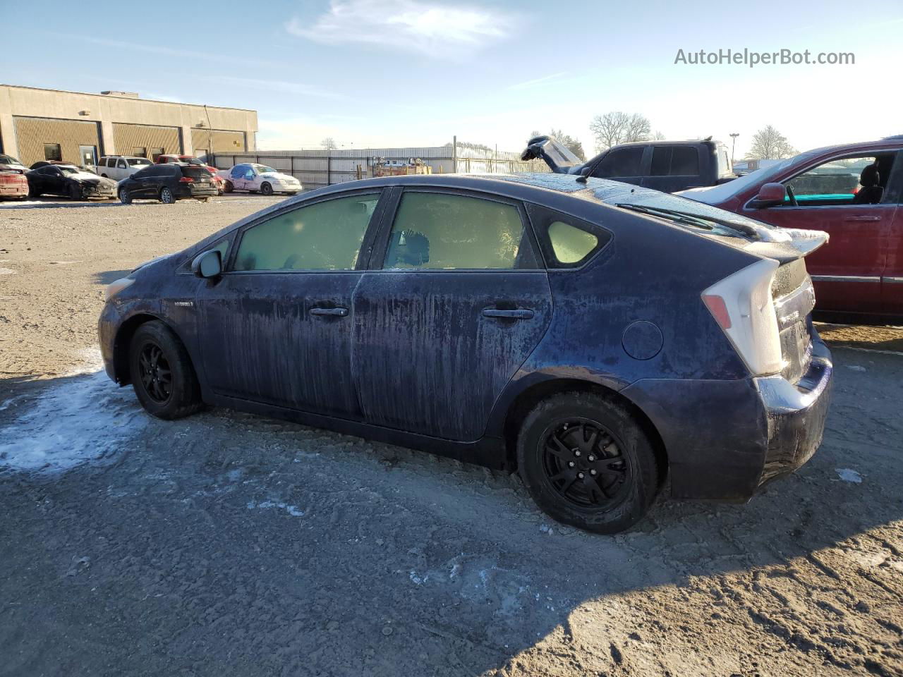 2013 Toyota Prius  Синий vin: JTDKN3DU1D1707309